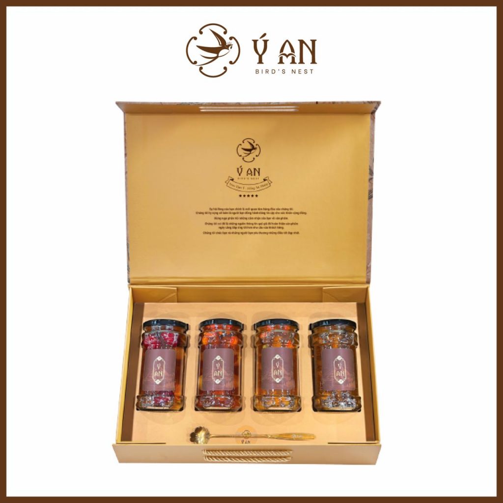 Set quà tặng yến chưng tươi